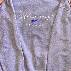 Gray Athens Sweater